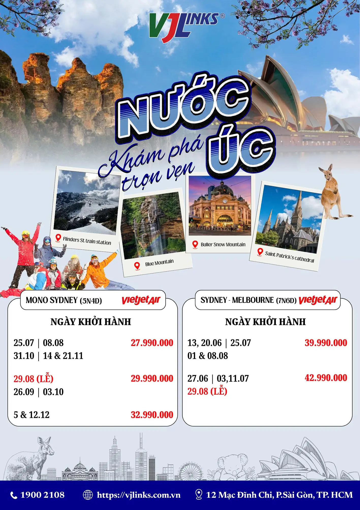 tour du lịch úc